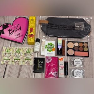 Lot of 15 Makeup Cosmetic Items Lancome Dr Pawpaw Bareminerals No 7 NYX + More